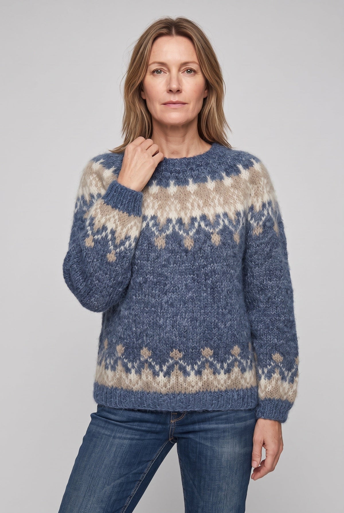 Eleanor | Classic Nordic Christmas Jumper for Women