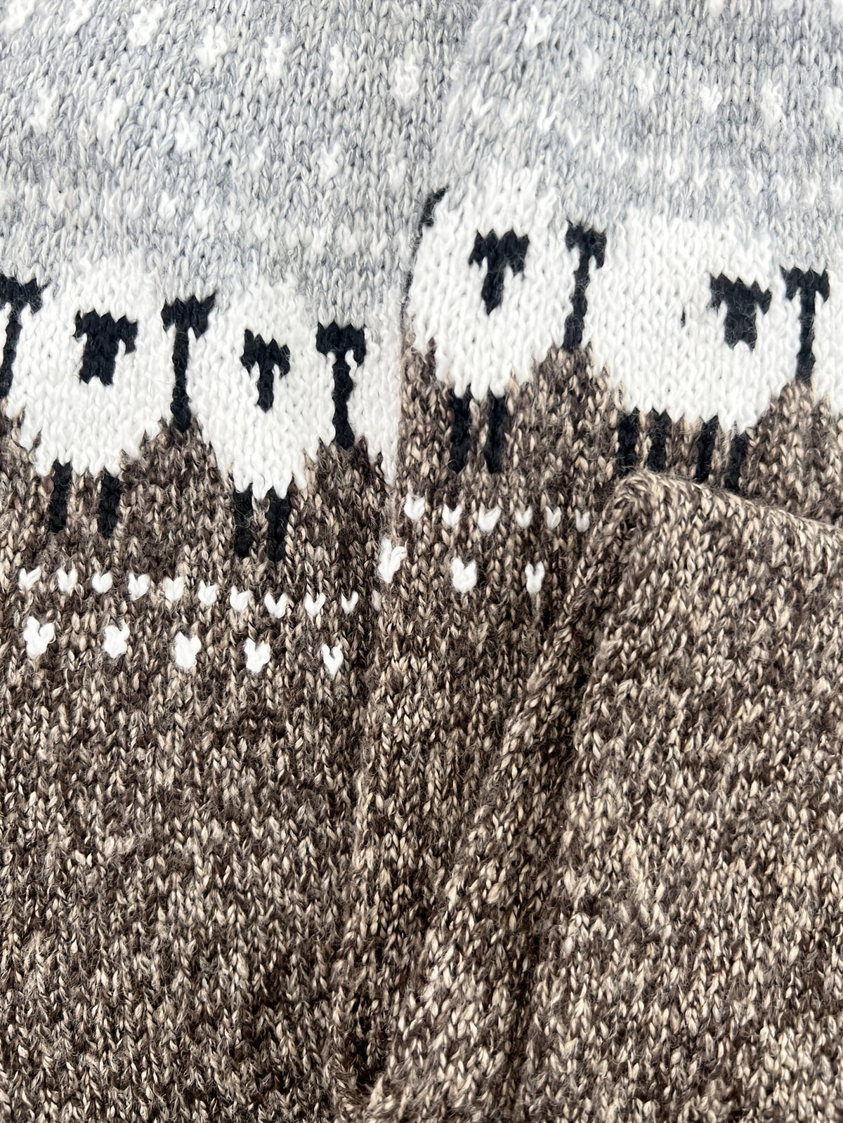 Aria | Timeless Sheep Print Christmas Jumper for Women