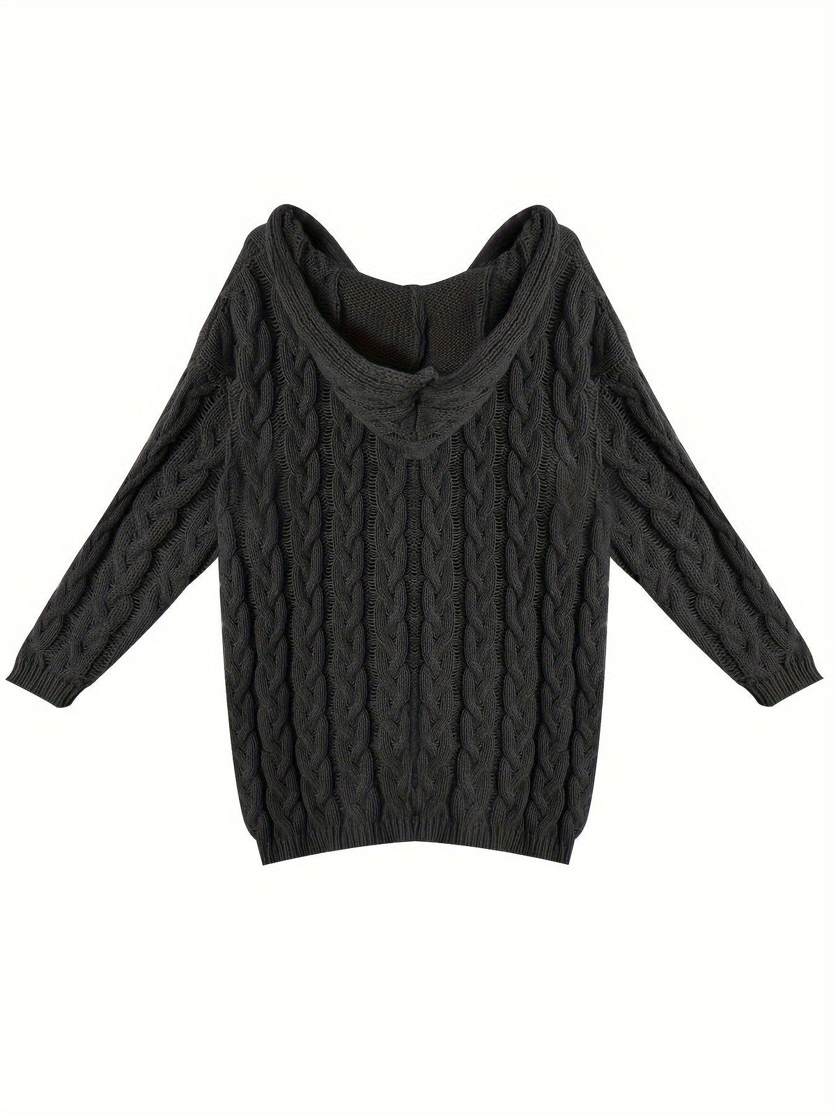 Eva | Sophisticated Cable-Knit V-Neck Christmas Jumper for Women