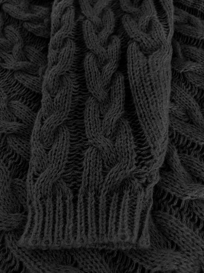 Eva | Sophisticated Cable-Knit V-Neck Christmas Jumper for Women
