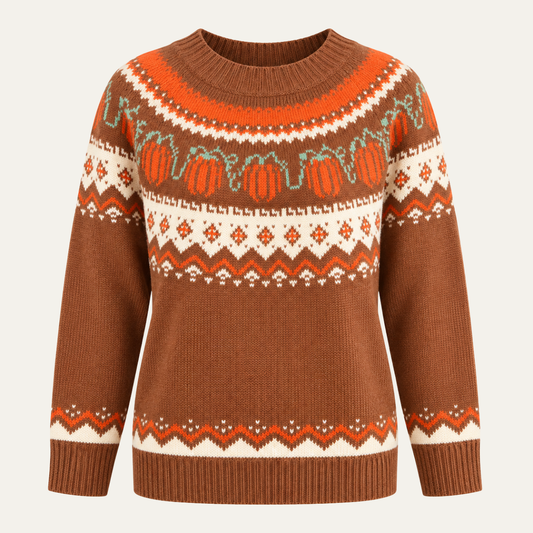Florence | Effortless Fair Isle Christmas Jumper for Women