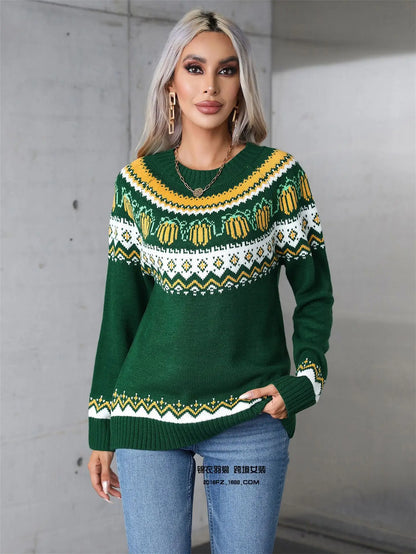 Florence | Effortless Fair Isle Christmas Jumper for Women