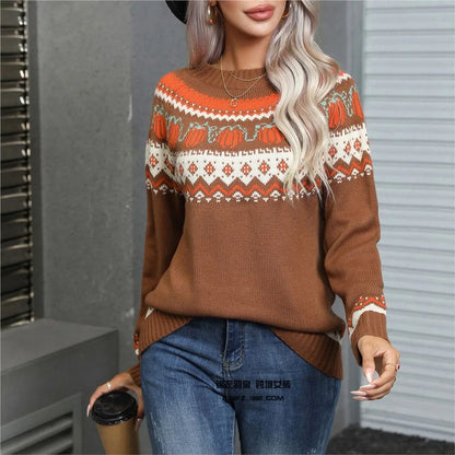 Florence | Effortless Fair Isle Christmas Jumper for Women