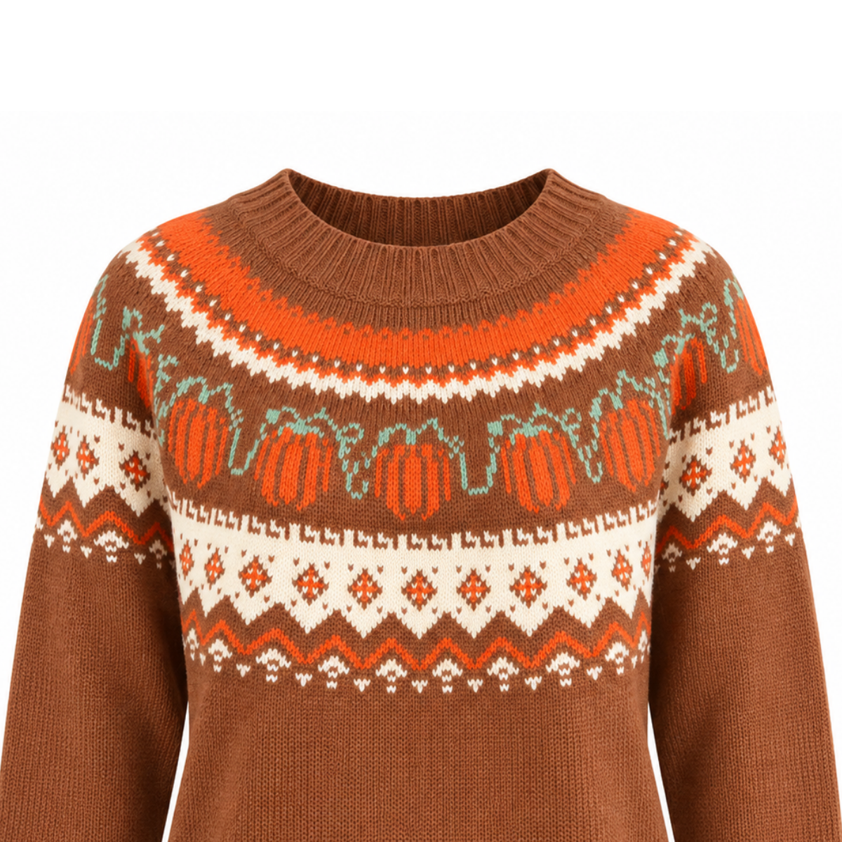Florence | Effortless Fair Isle Christmas Jumper for Women