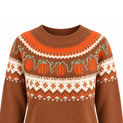 Florence | Effortless Fair Isle Christmas Jumper for Women