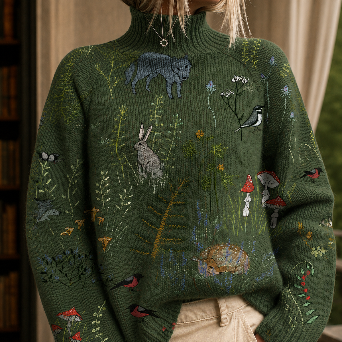 Mina Patterned Jumper