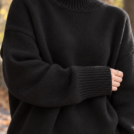 Cleo-Marie Relaxed Turtleneck Jumper