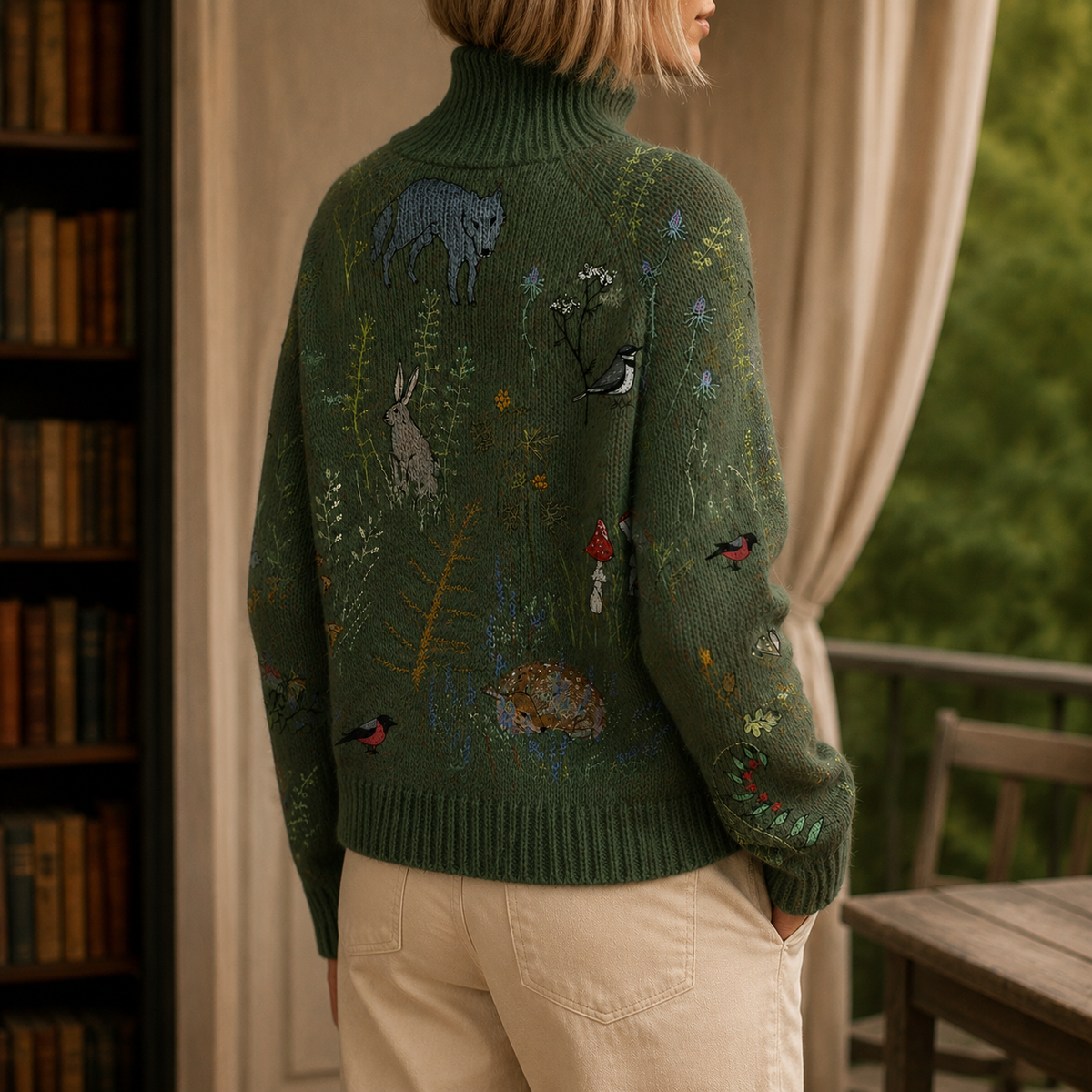 Mina Patterned Jumper