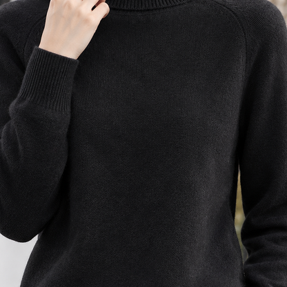 Cadence-Sage Turtleneck Jumper