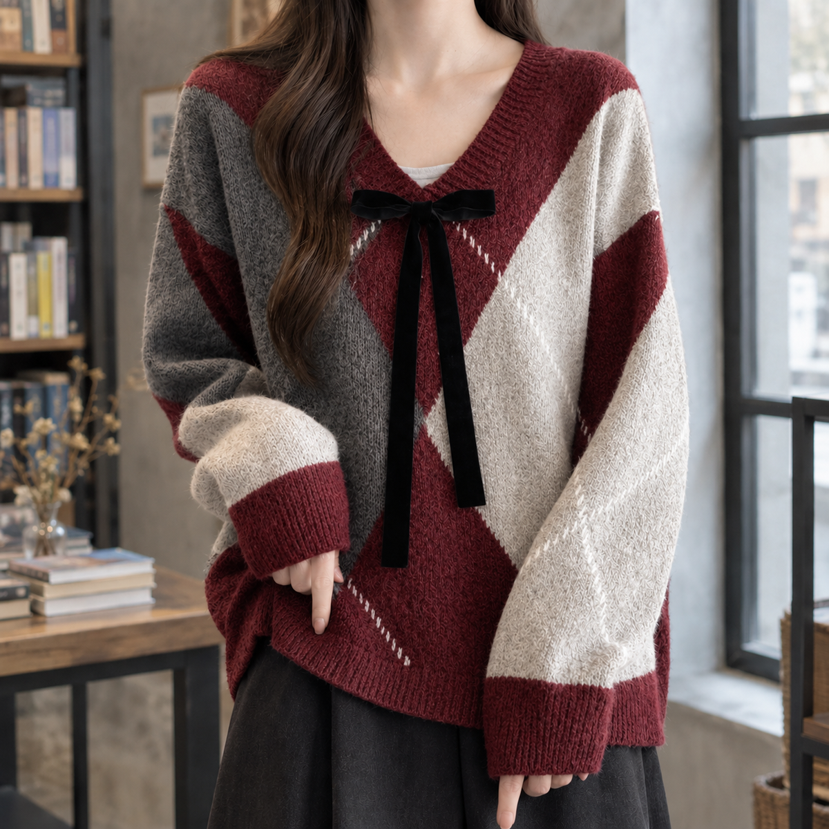 Anouk-June Bow Jumper