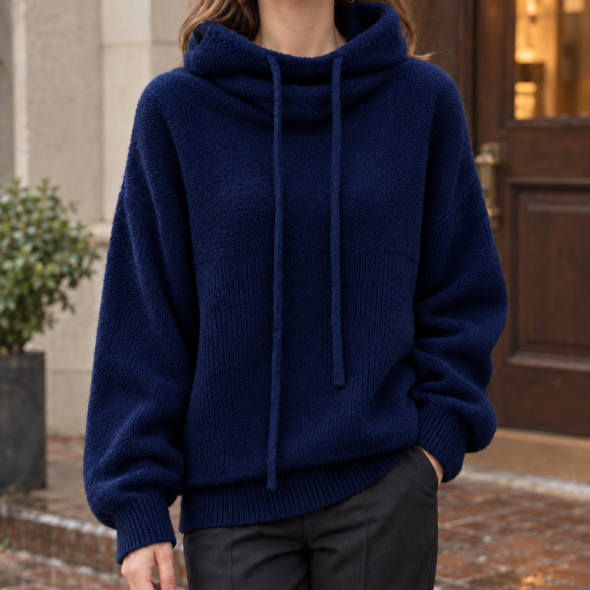Etta Cowl Neck Jumper