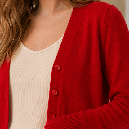 Elara V-Neck Jumper