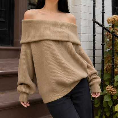 Annabeth Bardot Knit Jumper