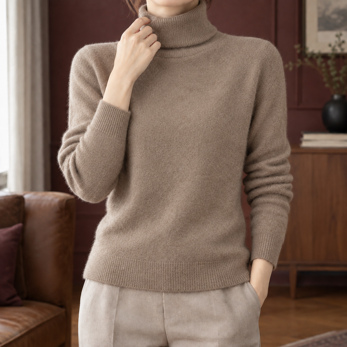 Cecilia Turtleneck Jumper